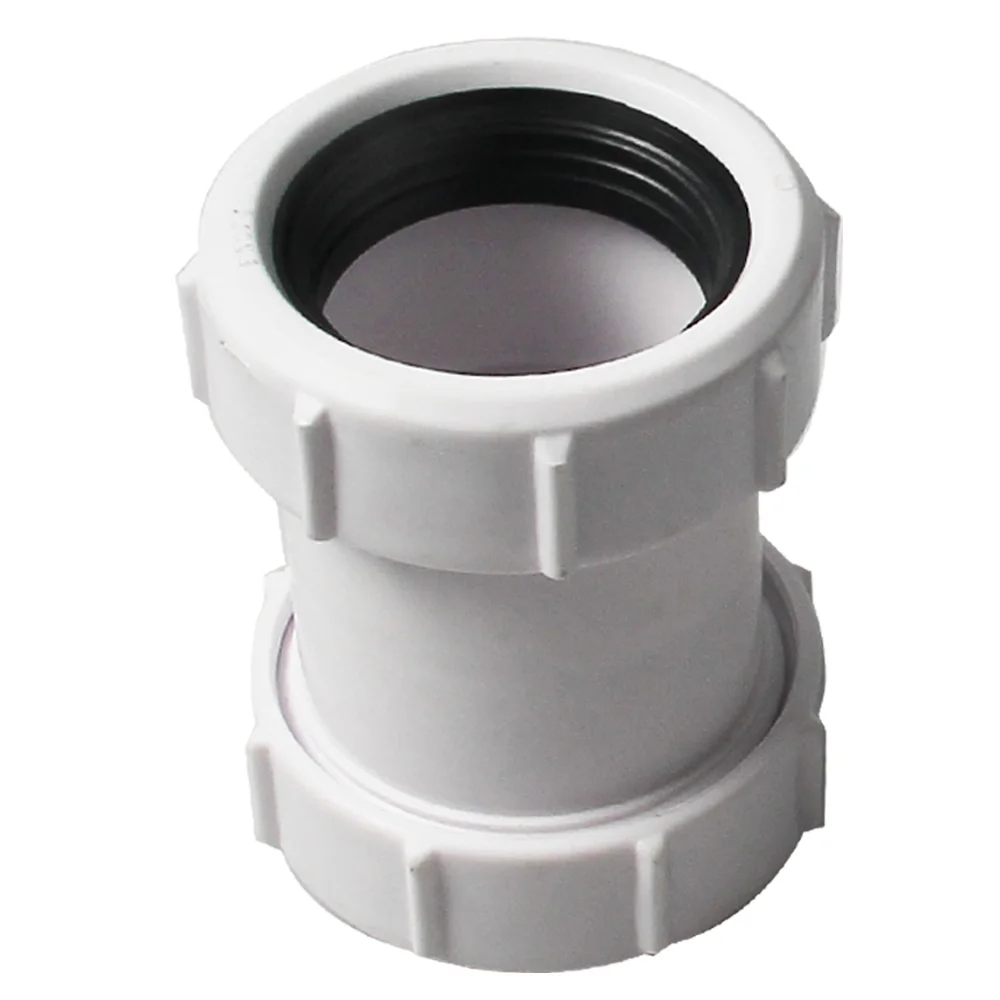 Talea Straight PVC Pipe Connector,40MM Pipe Connector, PVC Waste Pipe Connector,Multifit Straight Connector，QS322C003