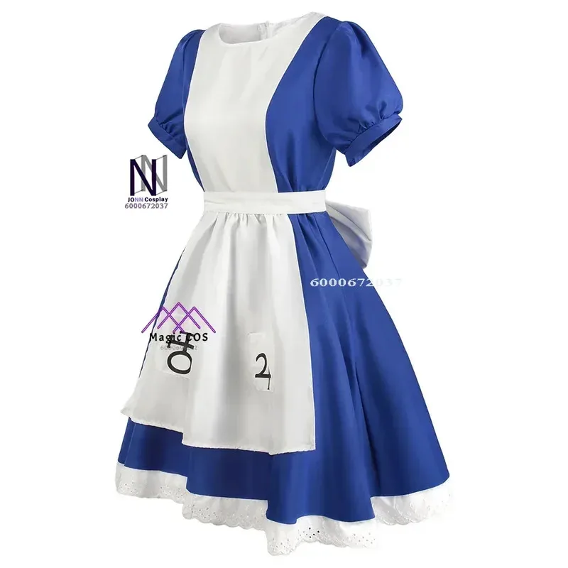 Alice Princess Party Essentia Dress Maid Apron Exclusive Design Madness Returns Budget-Friendly Halloween Party Cosplay Costume