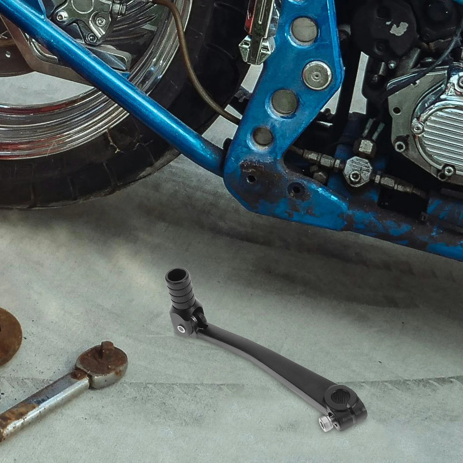 

Aluminum Alloy Motorcycle Shift Lever Dirt Bike Shifter Gear Shift Pedal Durable Lightweight Easy Installation Outdoor Travel