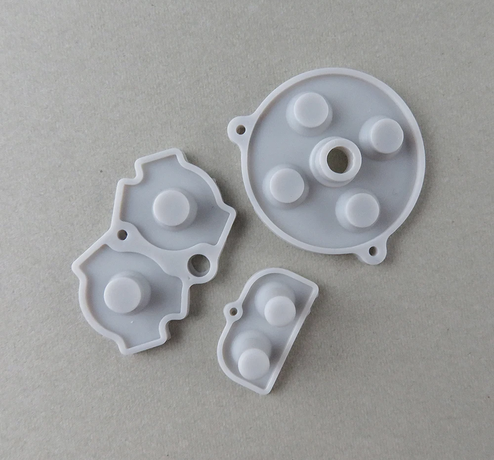 닌텐도 게임보이 어드밴스 GBA 단추 실리콘 고무 패드, 전도성 선택 시작 Dpad, 하이 퀄리티 컬러풀, 5 세트