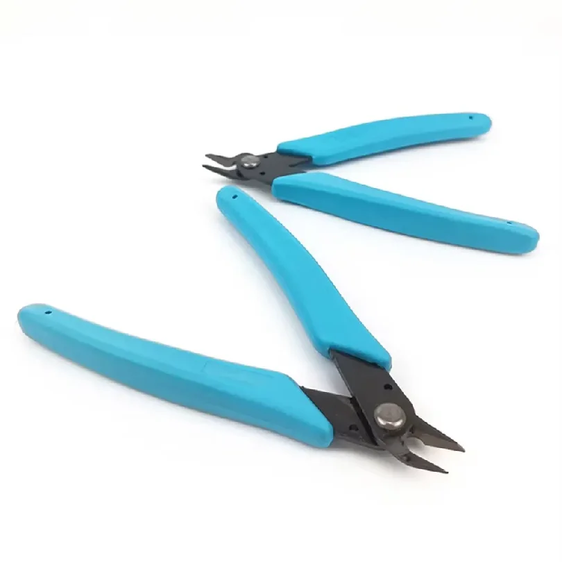 2pc Bomurphy  Wire Cutters,170II Wire Flush Cutters  Spring Loaded Cutting Pliers,Side Cutters,Diagoanl Flush Cutting Pliers