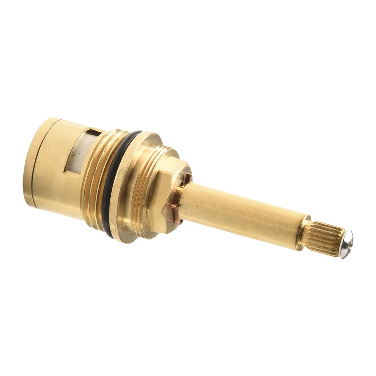 Shower Bath Faucet Valve Cartridge Designed for Quarter Turn Flow Control in Tall for stem Installations 80mm Size