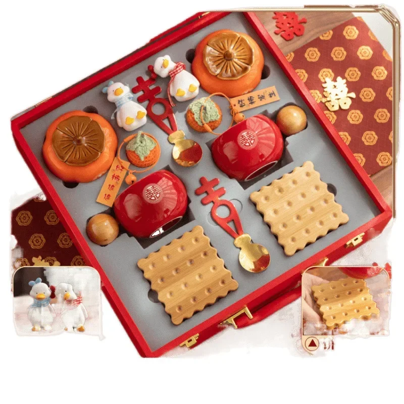 

Engaged couples like cup sets, wedding gifts for newlyweds, newlyweds, gifts for girlfriends and sisters