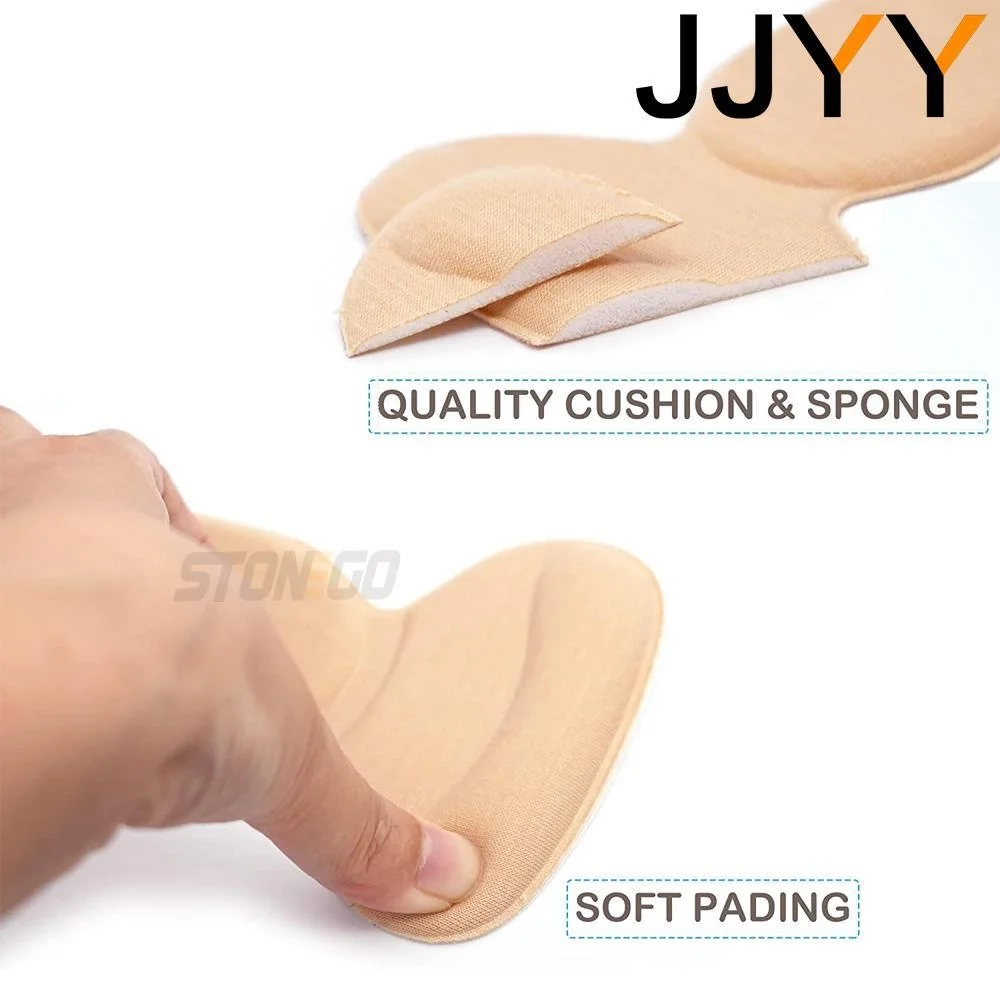 편안한 하이힐 힐 보호대, 헐렁한 신발용 부드러운 스펀지 인서트, 여성용 쿠션 힐 패드