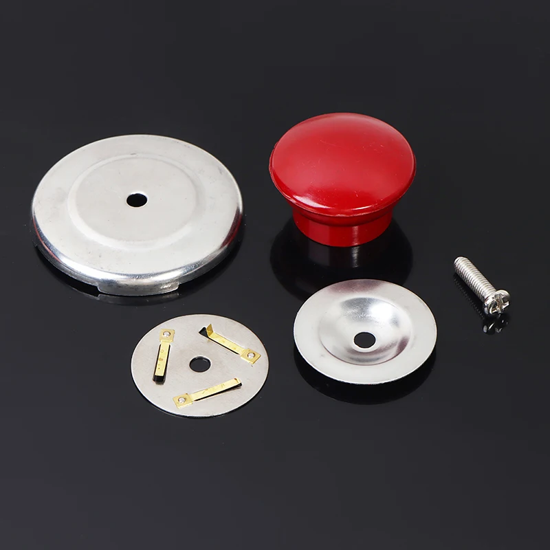 1Set Whistle Electric Kettle Cover Hand Cap Head Cover Button Buzzer Piano Sound Electric Clamshell Kettle Accessories