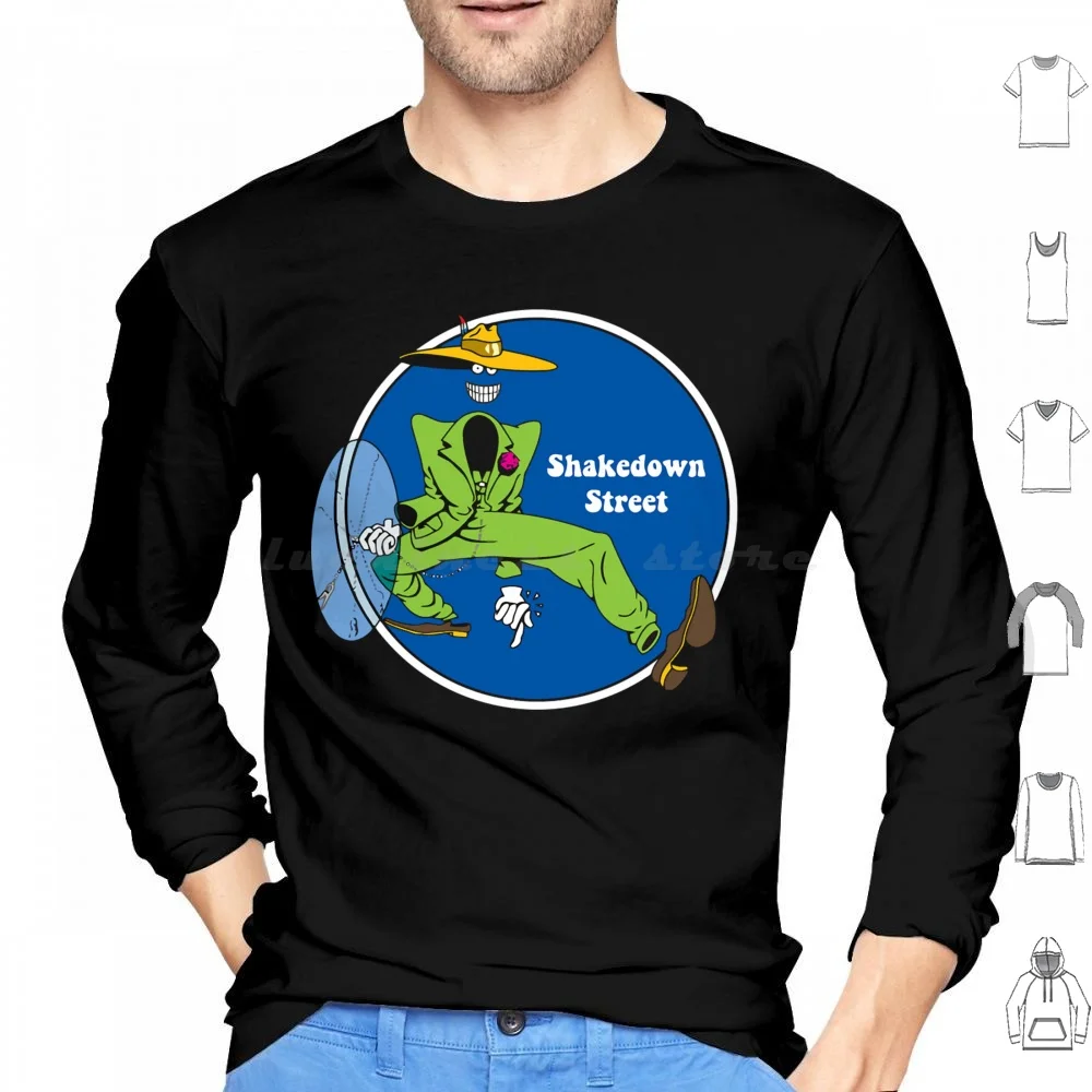 

Shakedown Street Hoodies Long Sleeve Steal Your Face Jerry Garcia Bob Weir Garcia Dead And Company Deadhead 70s Dancing