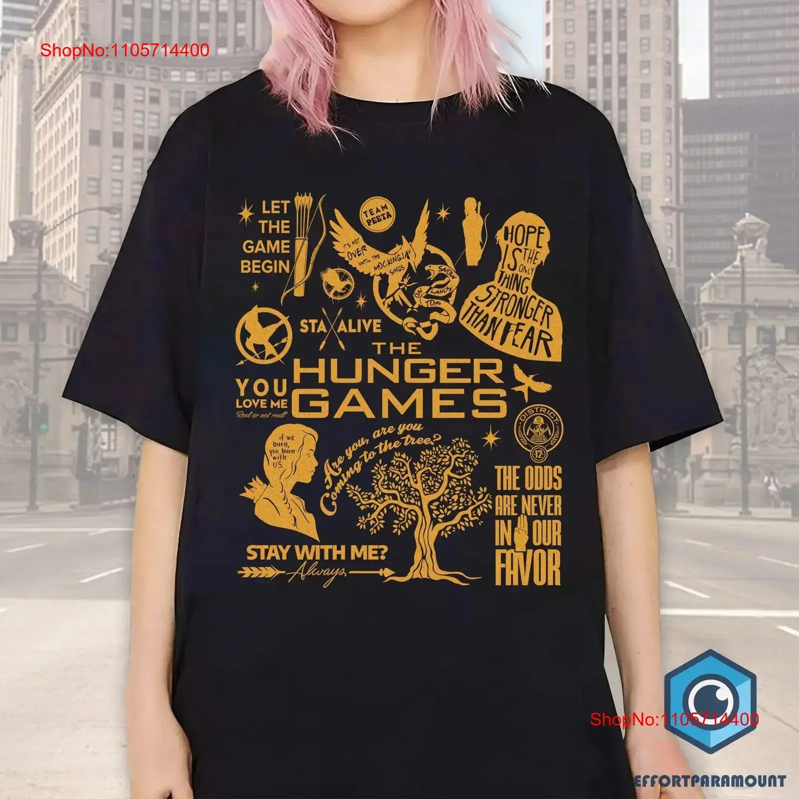 The Hunger Games Vintage Doodle ArT T Shirt SweaT Coriolanus Snow Peeta Mellark vintage Washed Breathable homme Stylish