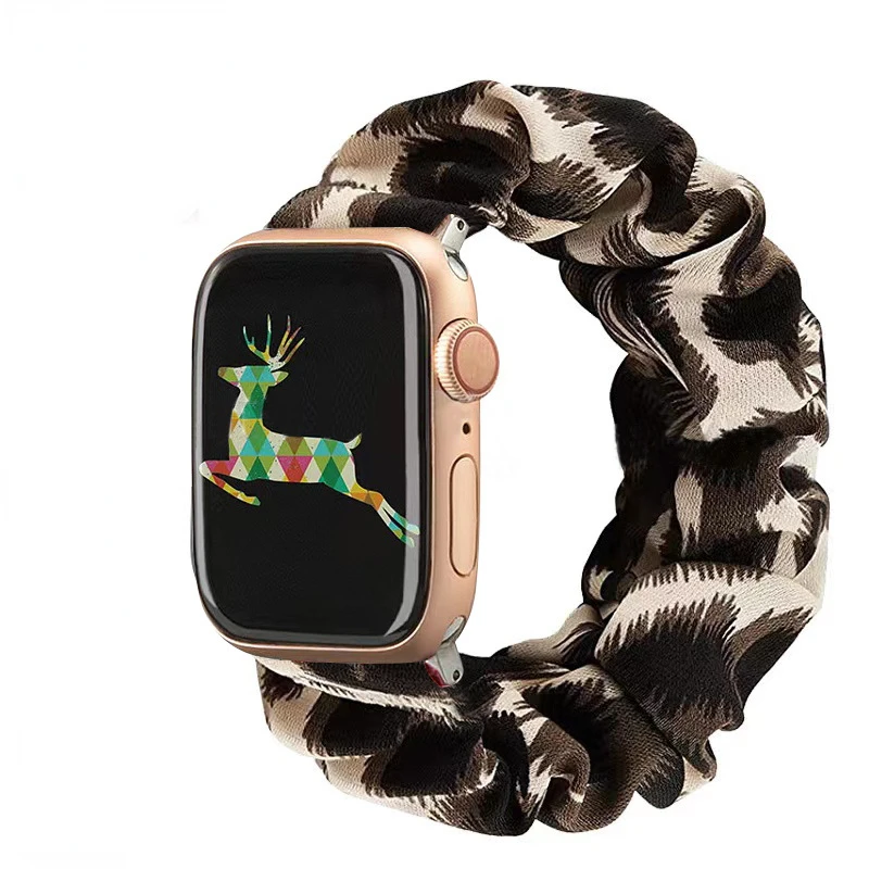 applewatch scrunchie strap Apple Watch strap iwatch7 Elastic strap s8 Strap 8ultra