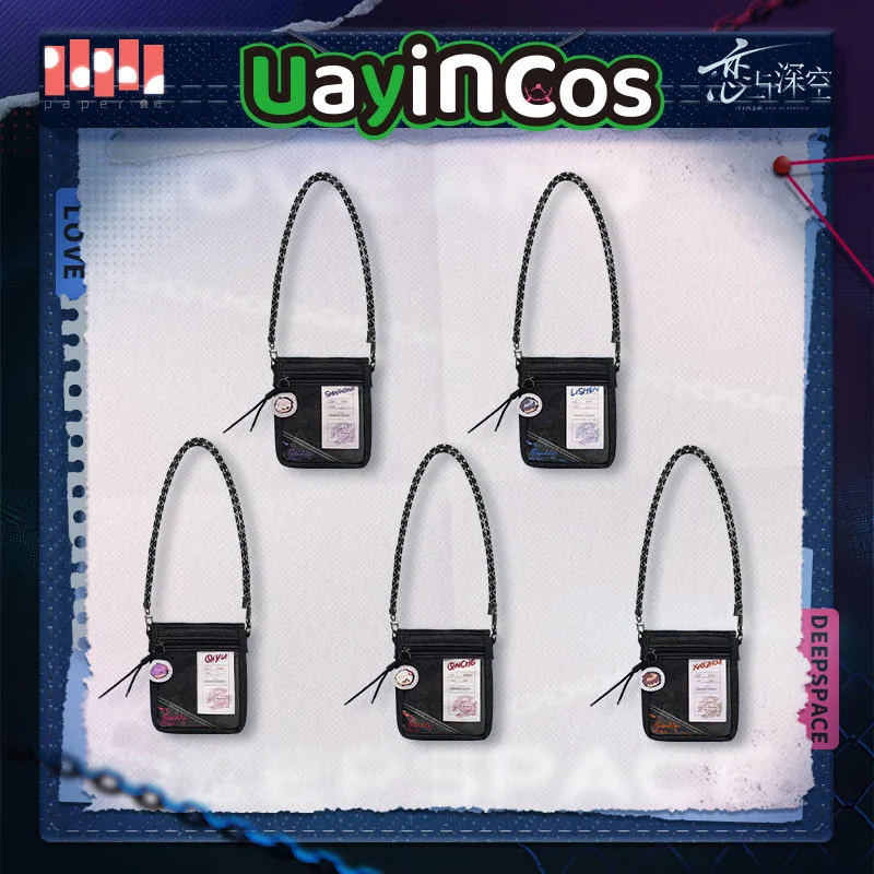 

In Stock Original Love and Deepspace Crossbody Bag Shoulder Bag Crossbody Bag Messenger Bag Hat Forbidden Area Sealed Anime Toy