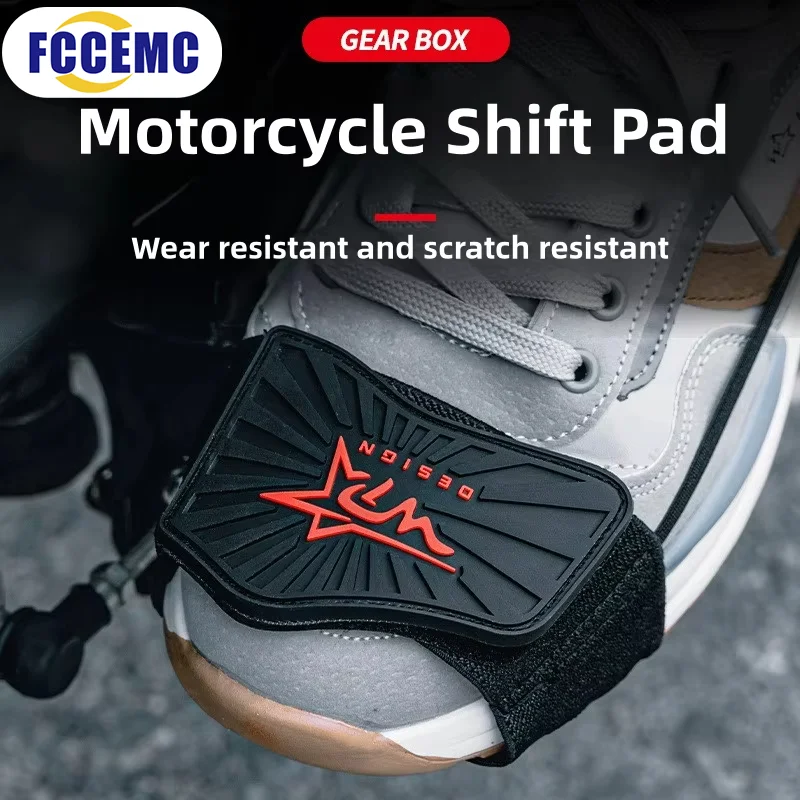 

Motorcycle Shift Pad Gear Shoe Cover Boot Protective Cover Adjustable Shifter Shield Anti Slip Pad Motorcycle Shoe Protection