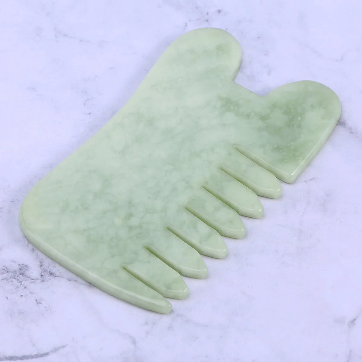 Massaging Jade Scraping Board Natural Material Smooth Texture Massage Tool for Neck Face Back Leg Massaging Boards