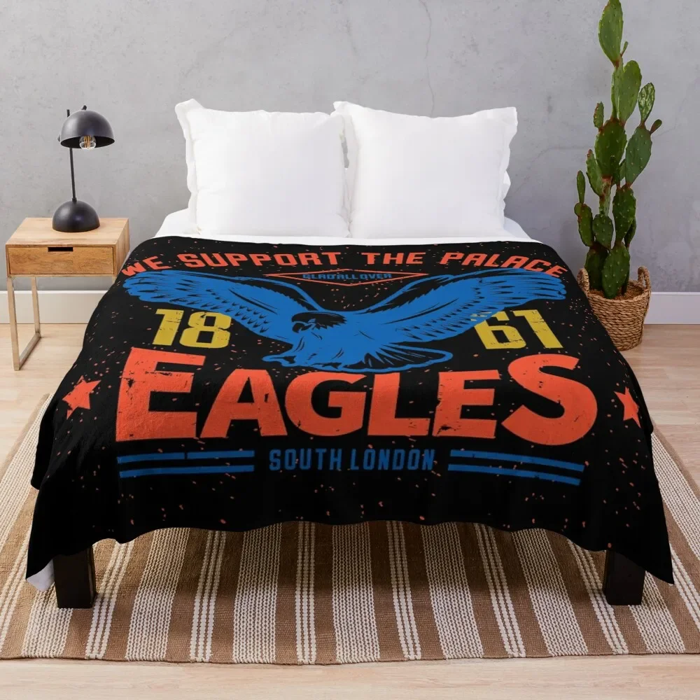 

Crystal palace EAGLES Throw Blanket decorative Heavy Luxury St Blankets