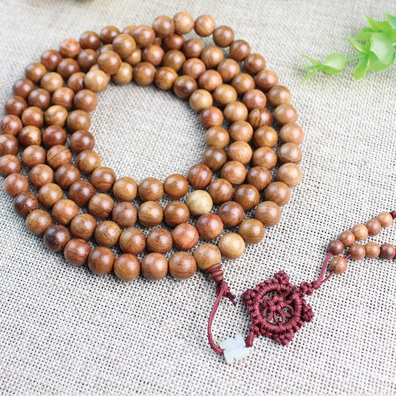 Factory Wholesale Myanmar Rosewood108Beads Bracelet10/12/15mmRosary Necklace Pendant