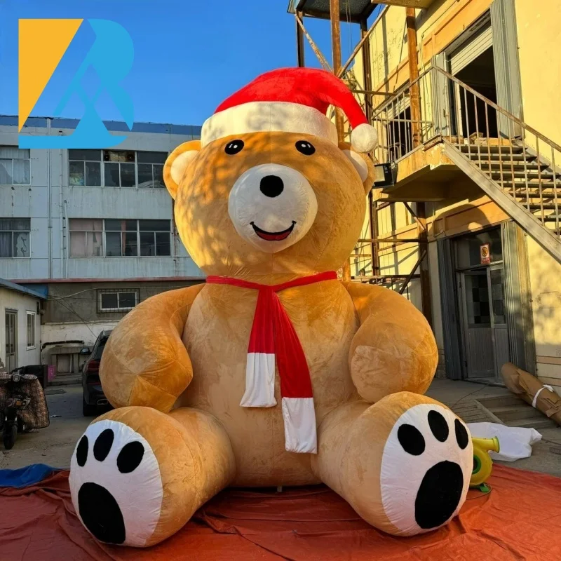 

Personalized Advertising Decorative Large Inflatable Plush Bear for Party Display Toys