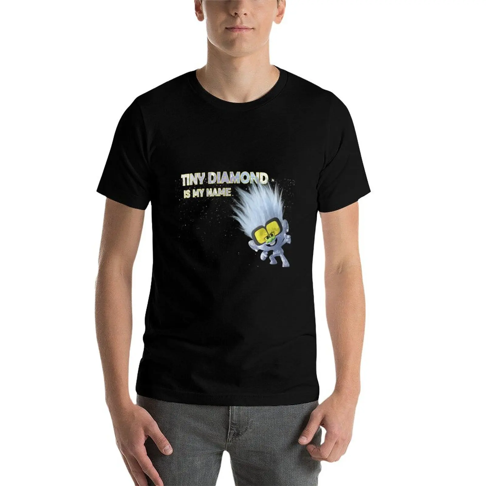 Tiny Diamond Is My Name ,Inspired Shirt Is A Definite Party Starter, Trolls World Tour Inspired T Shirt, Vneck And Kids  T-Shirt view 3
