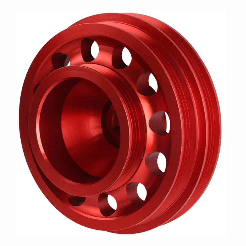 

N26R-The Best-Selling Racing Light Aluminum Crankshaft Pulley Was Red In 1992 For Honda Civic SOHC D15 D16