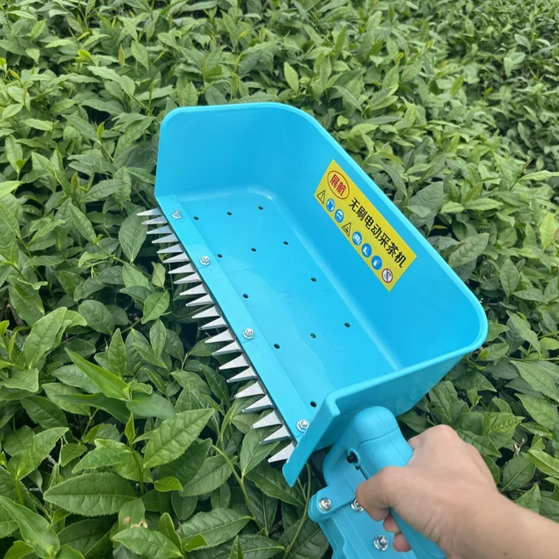 fully automatic with high power tea picking machine electric for one man made in china