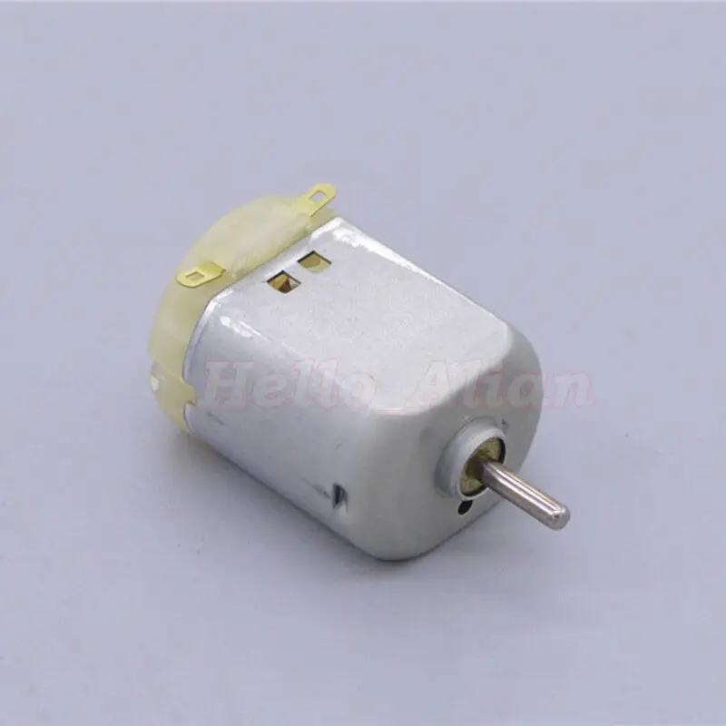 Micro Mabuchi 130 Carbon Brush Motor DC 3V-6V 17000RPM High Speed Electric Motor DIY RC Car Boat Toy Fan Tank