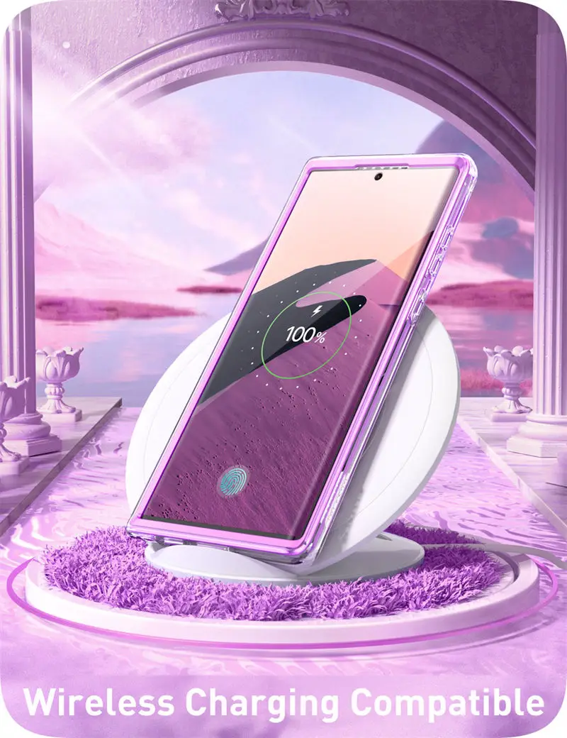 For Samsung Galaxy S23 Ultra Case 6.8“ (2023 Release) I-BLASON Cosmo Slim Stylish Protective Case with Built-in Screen Protector