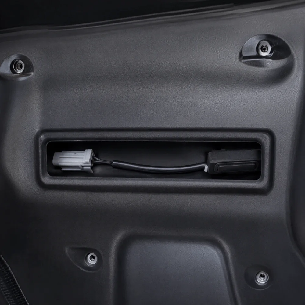 Black Tailgate Release Switch ABS 90602-JD00B Rear Door Opener for Nissan Qashqai J10 2006‑2013 / Nissan Note E11 2005‑2012