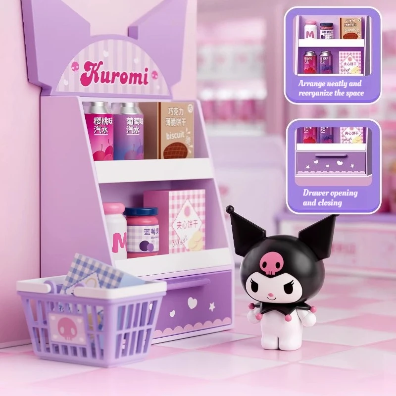 wonder-moon-blocchi-da-costruzione-kuromi-giocattoli-a-tema-negozio-di-convenienza-modelli-da-assemblare-decorazione-mini-scena-regalo-di-compleanno-per-ragazze