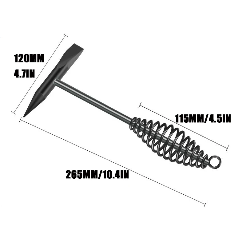 Welding Hammer/Hammer with Coil Spring Handle, used for Removing Slag and Welding Slag in Forged Steel Industrial Welding Hammer