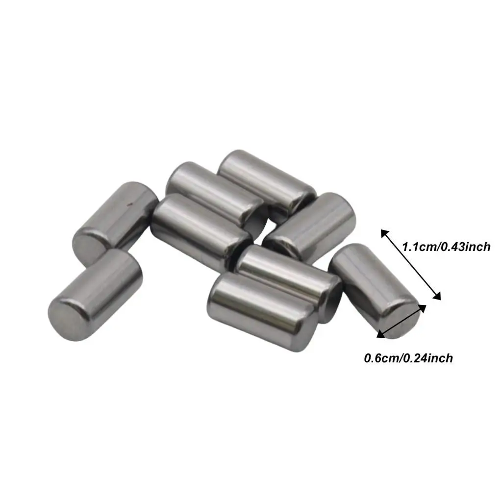 

9Pcs Transmission Chain Cylinder Steel Ball Cvt Accessories for Jun 2.5