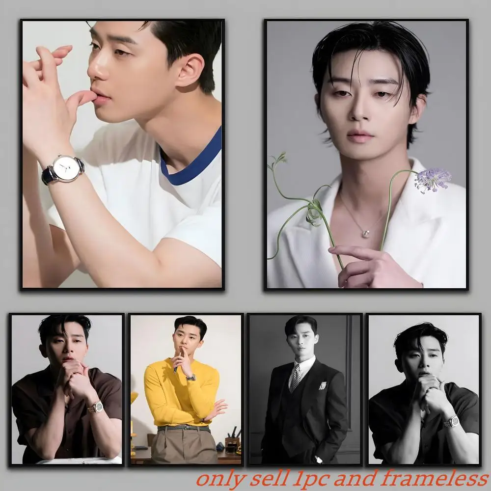 Super Stars P-Park Seo-joon Poster Painting Prints Wall Art Picture Film Room Home Bar Cafe Decor Home  Mural