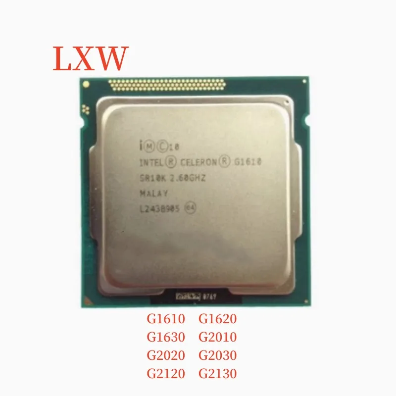 CPU G1610 G1620 G1630 G2010 G2020 G2030 G2120 G2130 1155 Pin