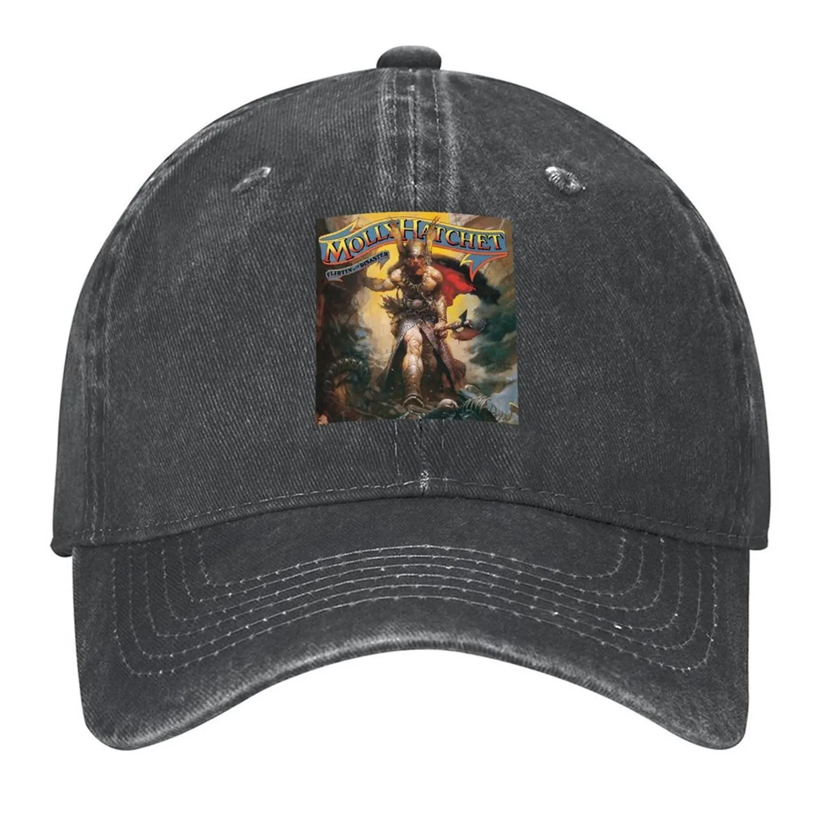 

Molly Hatchet -Flirtin' With Disaster Baseball Cap hard hat Luxury Hat Hat Luxury Brand dad Woman Men's