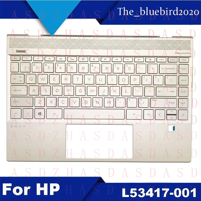 Z  L53417-001 For HP ENVY13-AQ TPN-W144 C Shell W/ Backlit Keyboard Gold