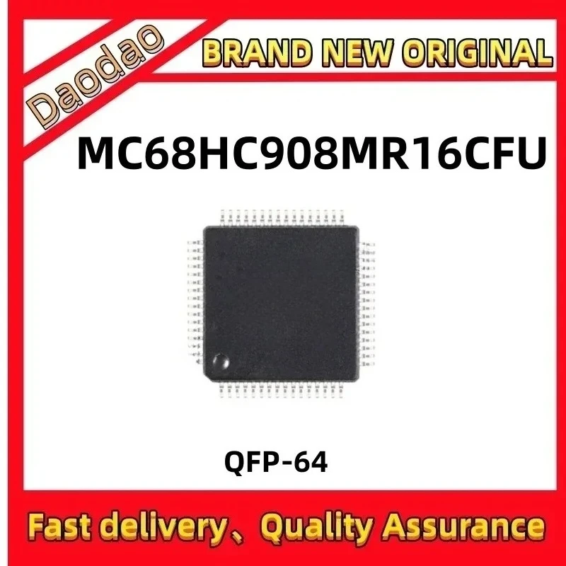 MC68HC908MR16CFU MC908MR16CFU MC68HC908MR16 MC68HC908MR MC68HC908 IC MCU Chip QFP-64