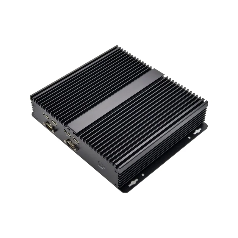 China Factory 2lan ports with 6COM win10 win11 Fanless mini pc Inte-l core I7 10710u MINI industrial barebone pc