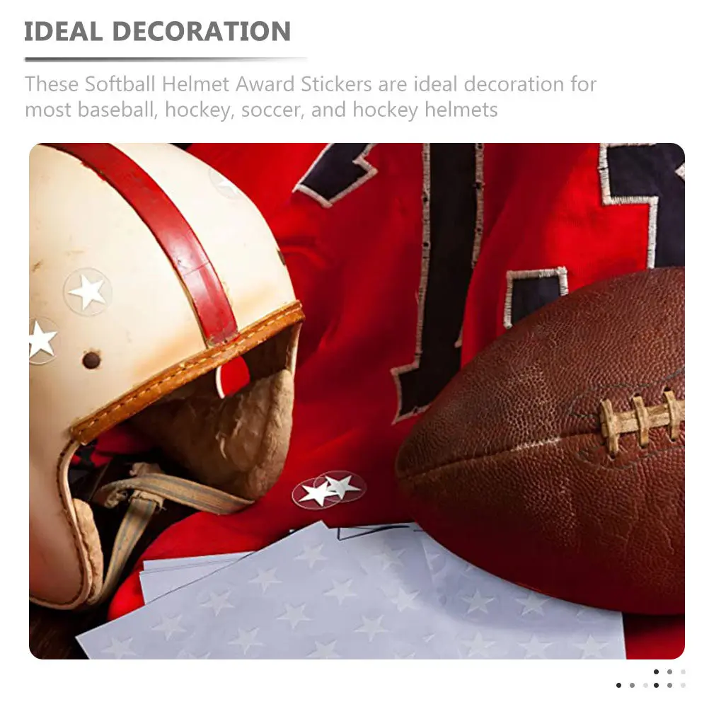 

20 многофункциональных наклеек-звездочек для большинства спортивных шлемов, декоративные аксессуары для награждения спортсменов, наклейки-звездочки