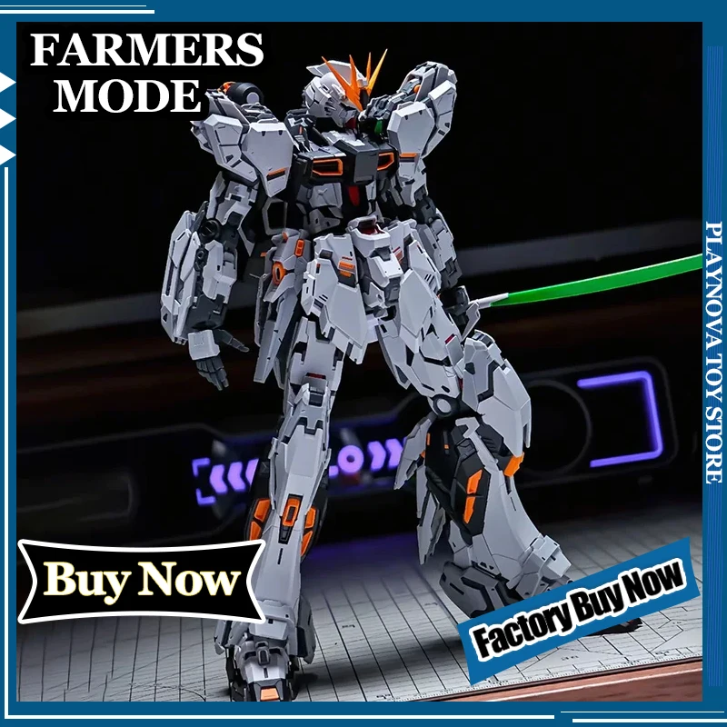 

В НАЛИЧИИ: Набор для сборки модели робота Farmers Creations MODEL MG 1/100 Zhaocai Moo GK Styling, пластиковая модель, рождественский подарок