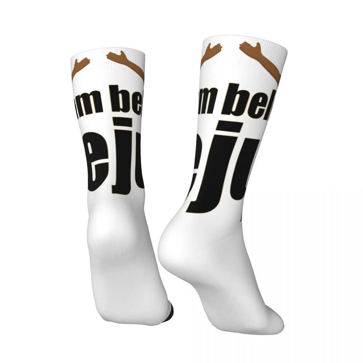 Juded Bellingham 2024 Stockings Printed Korean Socks Winter Anti Skid Socks Women Men Running Medium Soft Socks