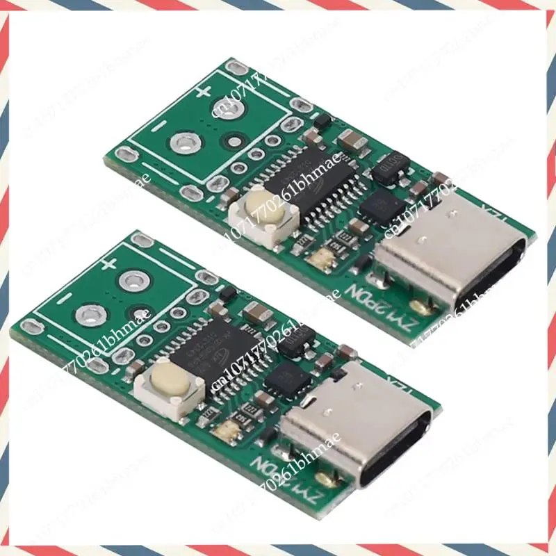 -A21Z 2 pz ZY12PDN USB-C PD2.0/3.0 A DC Convertitore Modulo di Alimentazione Esca Carica Veloce Trigger Poll Poll Polling Rivelatore Tester