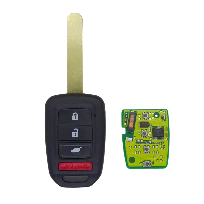 2/3/4 Buttons Remote Car Key 313.8Mhz ID47 Chip FCC ID:MLBHLIK6-1T For Honda City XRV CIVIC ACCORD CRV HRV Fit Jazz