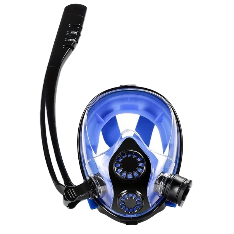 

【SDIVEOXY】Scuba Diving Full Face Mask for Adults – Ideal for Shallow Water Exploration, Compatible with Diving Tanks