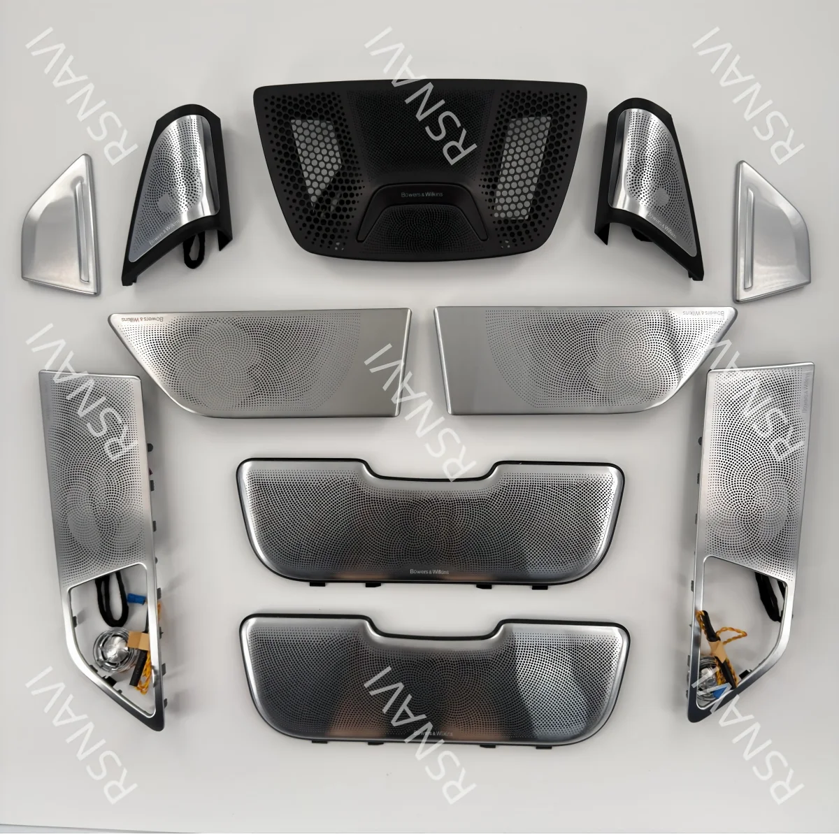 LED Speaker Cover For 2018-2023 BMW 7 Series G11 G12 Symphony Dynamic Active Ambient Light 11Color Ambient Light  Upgrade Kit Up