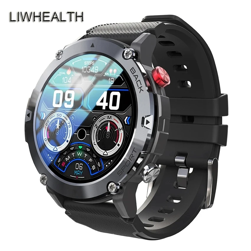 

Outdoor Smart Watch Bluetooth Call Smartwatch 20223 IP68 Waterproof Health Monitoring 15 Days Standby Watch For Men Women