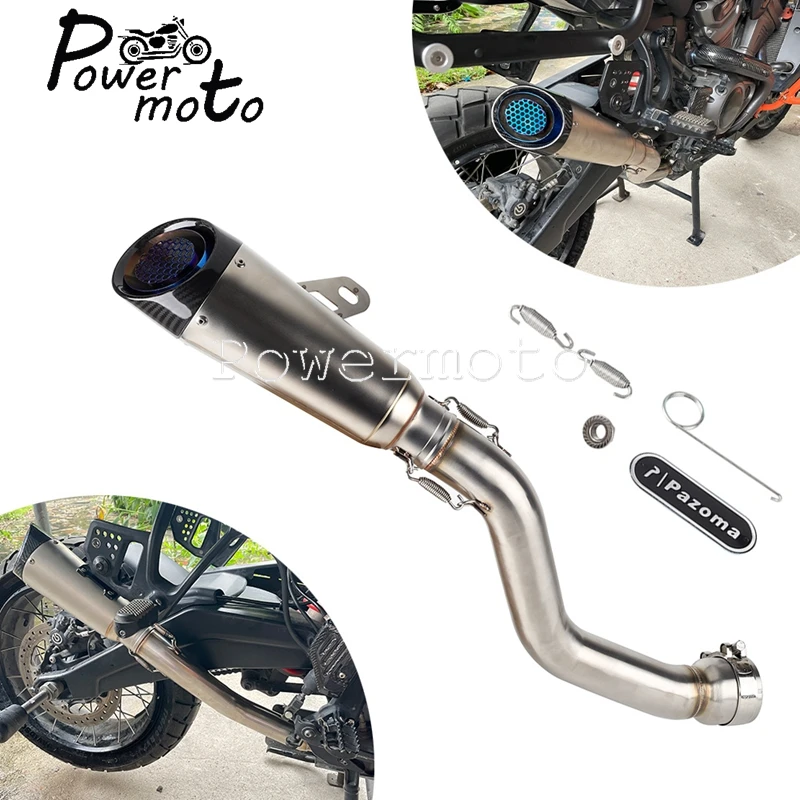 

Motorcycle Complate Slip On Muffler Exhaust Pipes For Harley Pan America 1250 RA1250S RA1250 Motorcycles Exhaust Mufflers 21-24