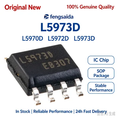 5Pcs L5973D L5970D013TR L5970D L5972D L5973D013TR L5972D013TR SOP-8 IC 칩 재고 있음 도매