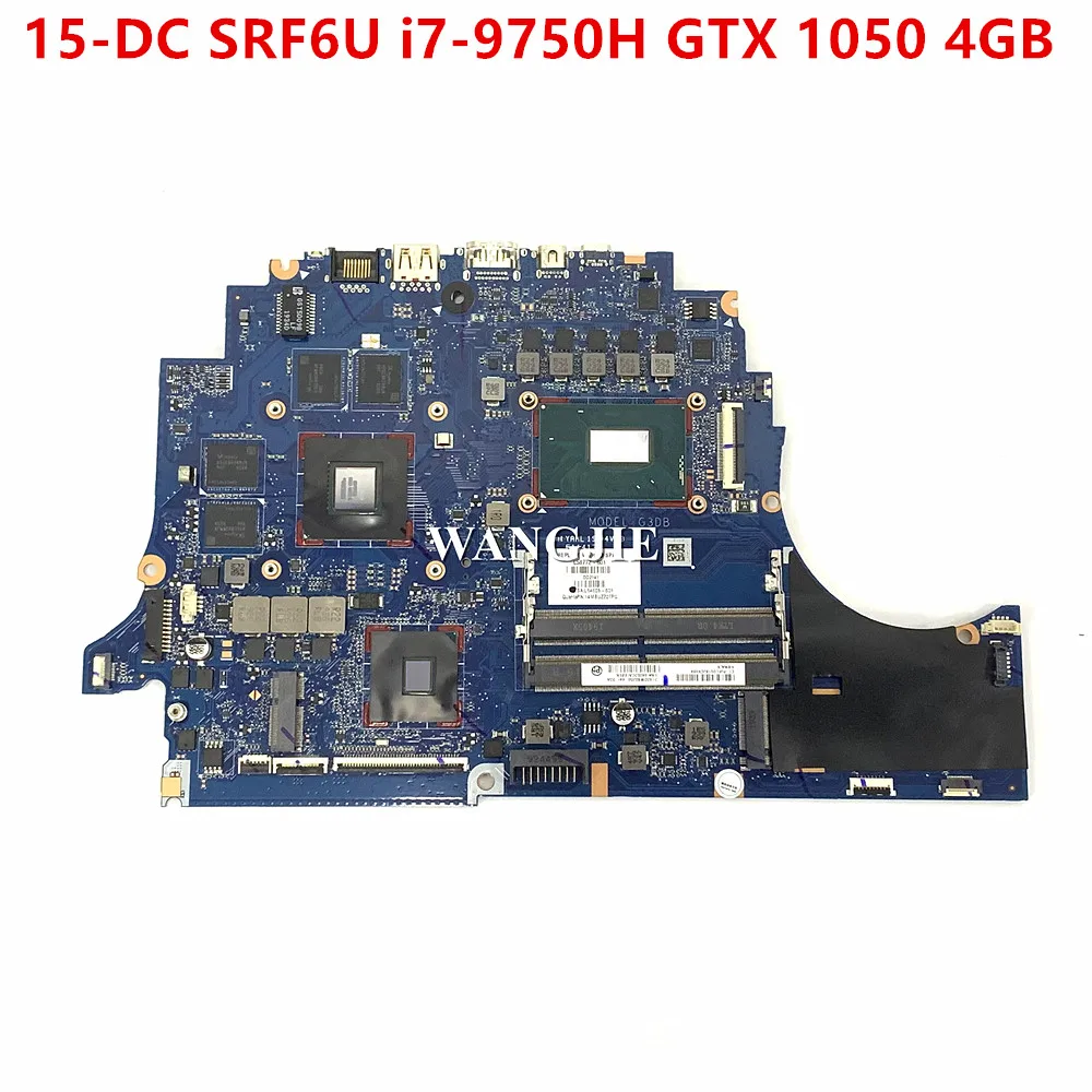 

DAG3DBMB8D0 Notebook Mainboard For HP Omen 15-DC Laptop Motherboard L58772-601 L58772-001 SRF6U i7-9750H GTX 1050 4GB