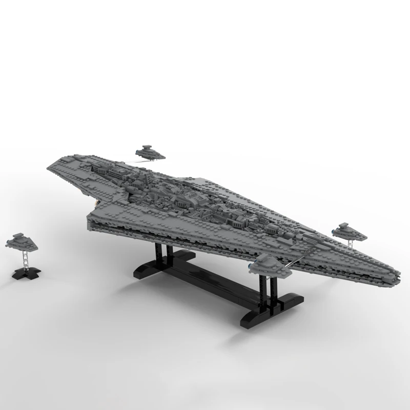 2131 Pieces Mocs Sets Star Movie Imperia Spaceship Executor-Class-Star Destroyer Stacking Block Bricks Kits Toys for Kids