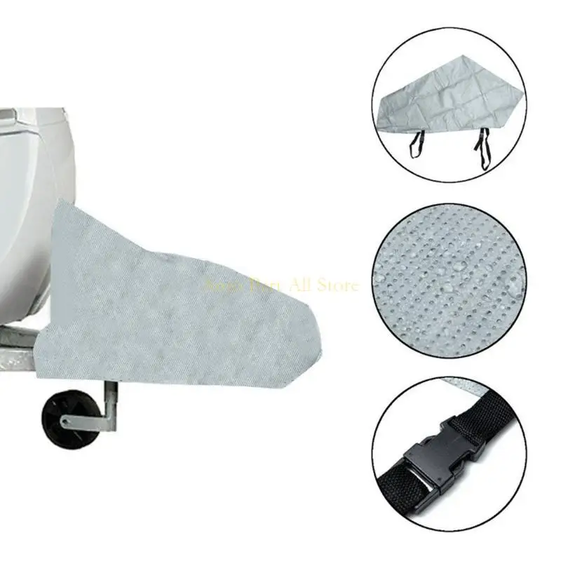 J0MA Caravans Caravans Trailer Campers Drawbar Dowing Down Down Locpling Hitch Cover