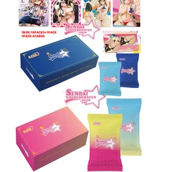 2023 New Senpai 4&5  Goddess Heaven Cards Box Card Brick Girl Party Booster Box Rare Collection Card Children's Toy Gift