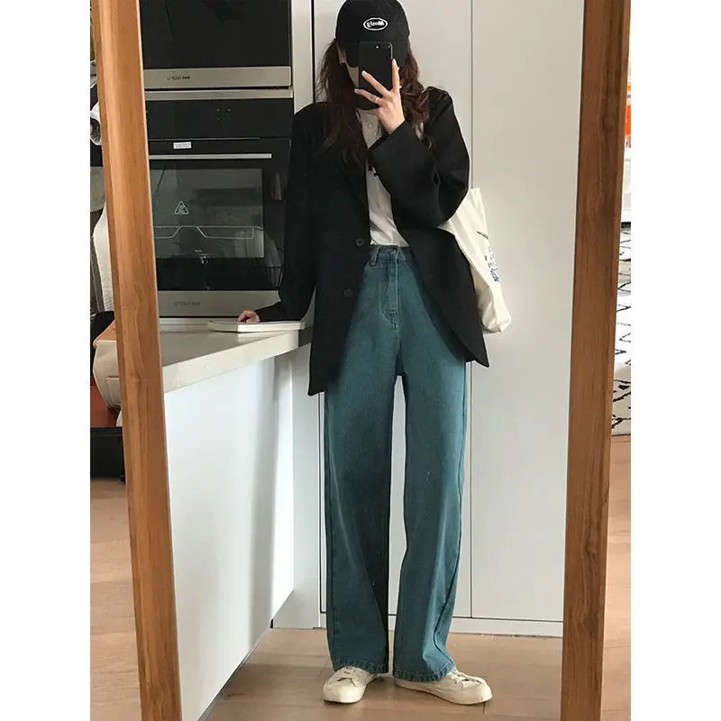 

Длинные пиджаки, женские элегантные офисные женские облегающие двубортные пиджаки с зубчатым воротником, осенняя модная однотонная верхняя одежда, современная