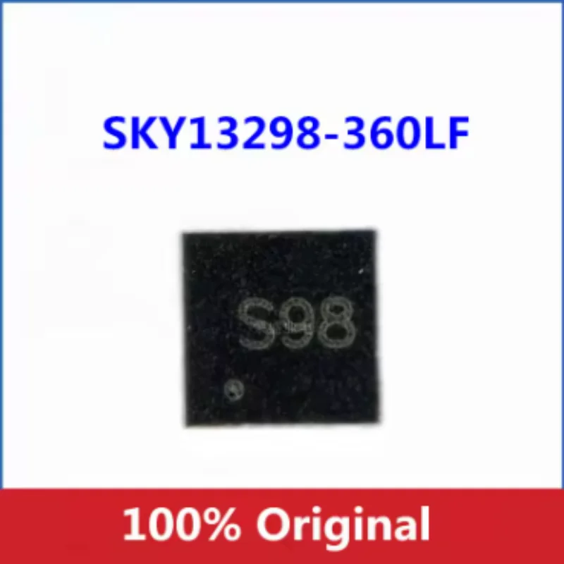 5PCS SKY13298-360LF RF Switch SPDT 3-8GHz Low Insertion Loss 0.7dB High Isolation 22dB QFN-8 for UWB Wireless Communication