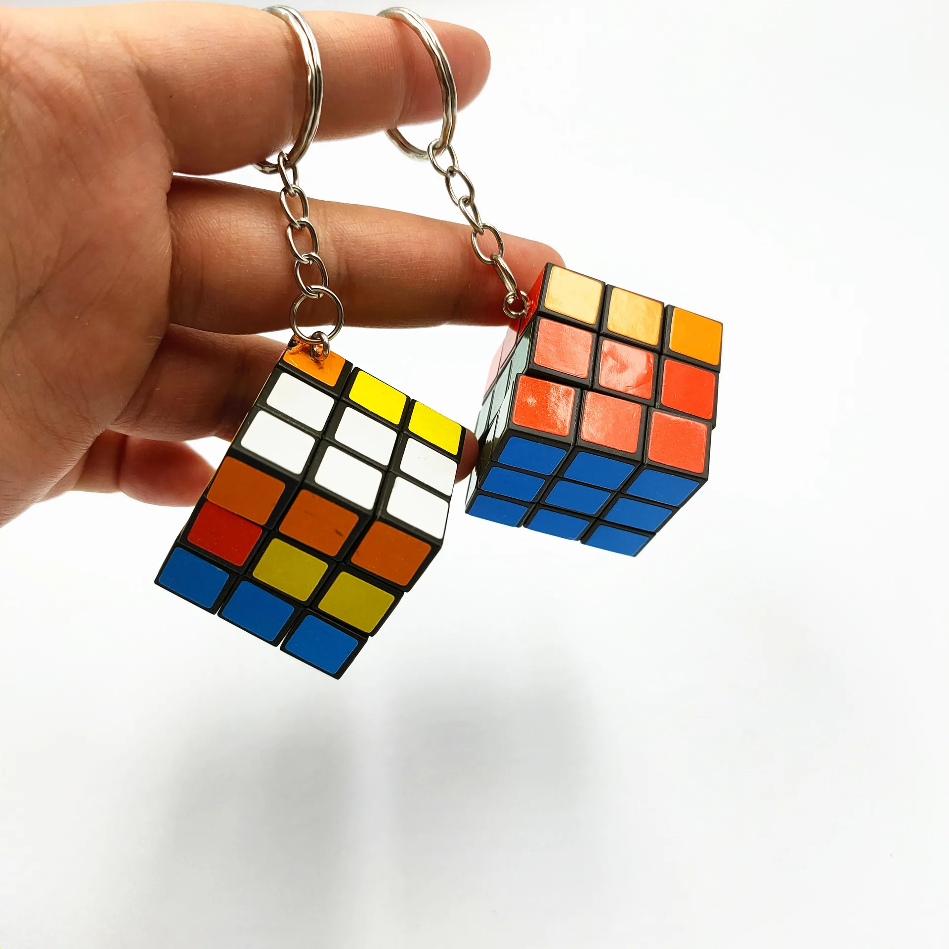 Creative Mini Magic Cube Keychain, Fun Puzzle Gift